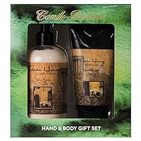 Camille Beckman Hand and Body Duet Set, Silky Body and Glycerine Hand Cream, Tuscan Honey