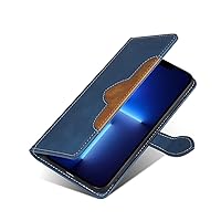 CYR-Guard Wallet Folio Case for VIVO X50E, Premium PU Leather Slim Fit Cover for VIVO X50E, Easy Carry, Blue