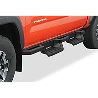 APS Stainless Steel Pocket Steps Running Boards Compatible with Toyota Tacoma 2005-2023 Double Crew Cab
