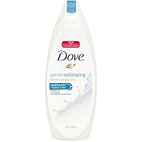 Dove Body Wash 22 oz Gentle Exfoliating (3 Pack)