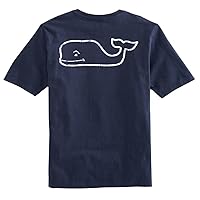 vineyard vines Kids' Short Sleeve Vintage Whale Pocket T-Shirt