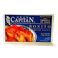 Gran Capitan Bonito en Tomate / Tuna in Tomato Sauce 4oz 2 Pack