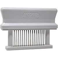 Jaccard 16-Blade Meat Tenderizer, Original Super Mini Meat Tenderizer, ABS Columns, 1.00 x 4.00 x 5.8 Inches, White
