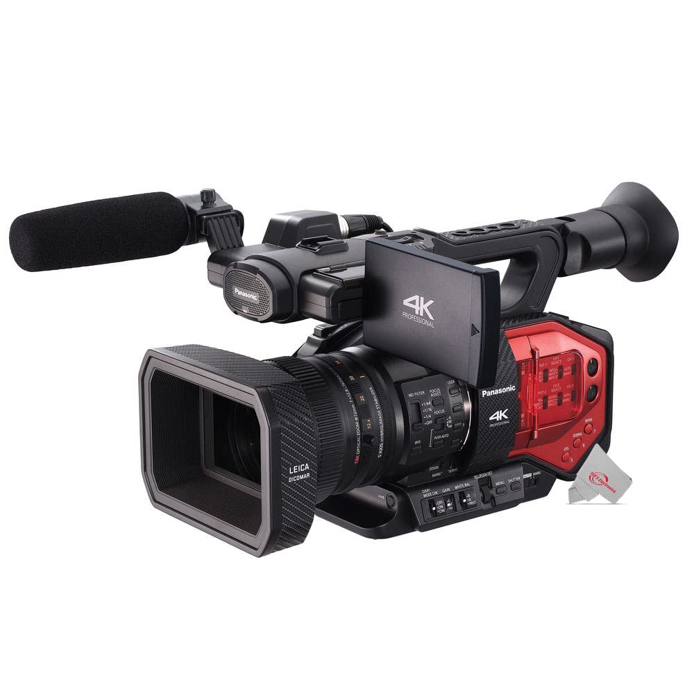 Panasonic AG-DVX200 4K Camcorder with Four Thirds Sensor and Integrated Zoom Lens (International Model)