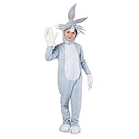Rubies Child's Looney Tunes Bugs Bunny Costume Jumpsuit With Headpiece and GlovesChild Costume