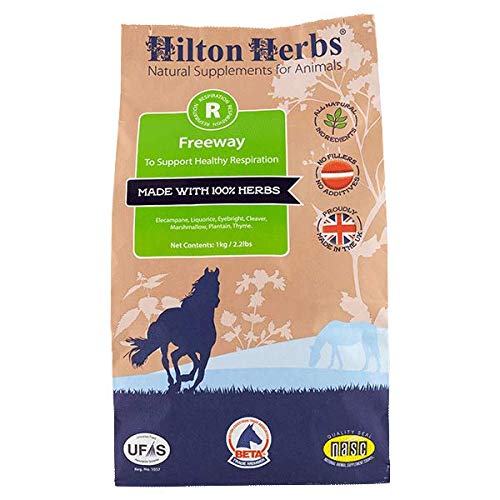 Hilton Herbs Freeway Herbal Supplement for Healthy Respiratory System for Horses, 1kg Tub