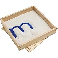 Letter Formation Sand Trays Set of 4, Beige,PC-2012