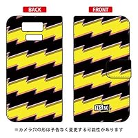 YESNO Notebook Type Smartphone Case Lightning Border Yellow/for DIGNO Dual 2 WX10K/WILLCOM WKY10K-IJTC-401-N310