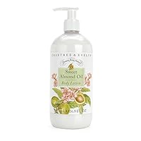 Crabtree & Evelyn Body Lotion, Sweet Almond Oil, 16.9 Fl Oz
