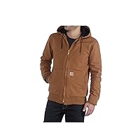 Carhatt Mens Loose Fit Washed Duck Insulated Active Jacket