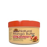 Mango Butter100% Natural | Deep Conditioning , Hydration & Smooth | 7 Oz (Package May Vary)