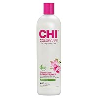 CHI ColorCare - Color Lock Conditioner 25 fl oz- Gently Cleanses, Balances Moisture and Nourishes Hair Without Fading Color Treated Hair