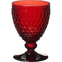 Boston Crystal Wine Goblet Set of 4 by Villeroy & Boch - Red