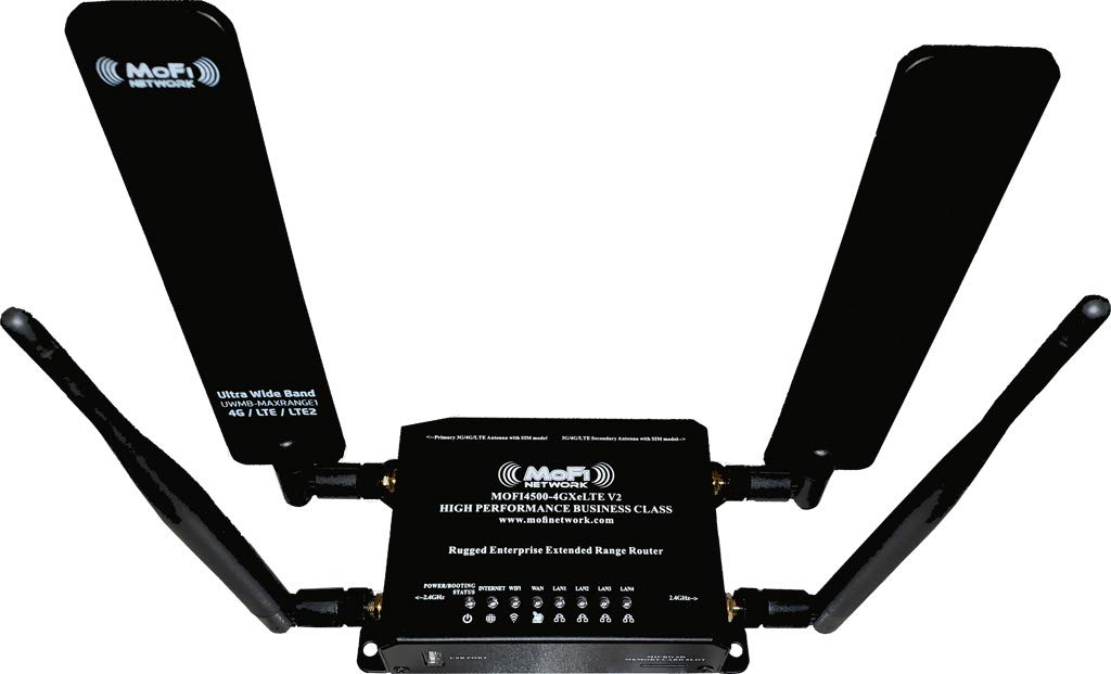 MOFI4500-4GXeLTE-SIM7-COMBO 4G/LTE V3 Router AT&T T-Mobile Verizon Embedded SIM with Band 71