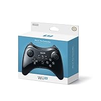 Nintendo Wii U Pro Controller - Black (Renewed)