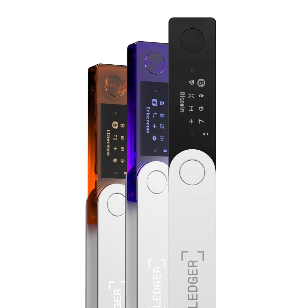 Ledger Nano X Crypto Hardware Wallet - Bluetooth - The best way to securely buy, manage and grow all your digital assets