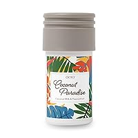 Coconut Paradise Home Fragrance Scent Refill - Notes of Coconut Milk and Passionfruit - Works with Aera Mini Diffuser, Mini Scent Capsule Size