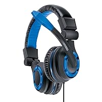 dreamGEAR Grx-340 High Performance, Wired Stereo Gaming Headset for PS5/PS4: 40mm Drivers, Compatible with Xbox One/Series X and S/Switch