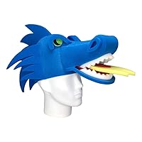 FOAM PARTY HATS: Dragon Hat - Handmade Dragon Hat - Medieval Party Hat - Dragon Costume Hat - Game of Thrones Hat - Dungeons and Dragons Hat
