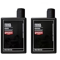 Uppercut Deluxe Strength & Restore Men's Shampoo + Conditioner, 8 fl. oz Each, For All Hair Types