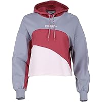 Puma Womens City Lights Hoodie Athletic Outerwear Casual - Pink