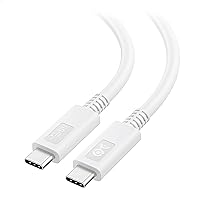 Cable Matters [USB-IF Certified] 10 Gbps Gen 2 USB C to USB C Cable 3.3 ft / 1m with 4K@60Hz Video and 100W Power Delivery in White