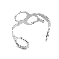 Scissor Shear Style Bracelet Salon Barber Stylist Jewelry Silver