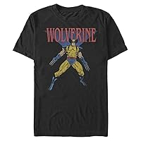 Marvel Men's Universe Wolverine 90s T-Shirt