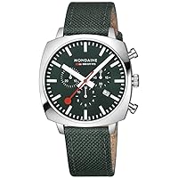 Mondaine Grand Cushion 41mm Wristwatch | Stainless Steel