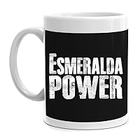 Esmeralda Power Cloth Font Mug 11 ounces