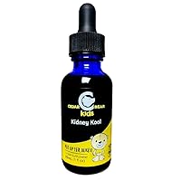 Cedar Bear Kidney Kool for Kids - Liquid Herbal Supplement That Soothes, and Supports Urinary System 1 fl oz / 30 ml