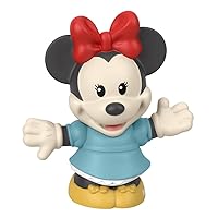 Fisher-Price Replacement Part Little-People Playset Inspired by Disney 100 Retro Reimagined Series Mickey Mouse Playset - HRF12 ~ Replacement Minnie Mouse Figure