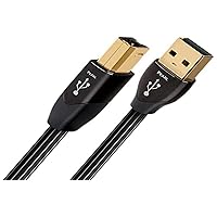 1.5 m Pearl USB A-B Cable, USB B Male, Black (1.5 m, USB A, USB B, 2.0, Male/Male, Black)