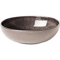 Like by Villeroy & Boch - Lave Beige Bol - Elegant Bowl for Cereal and Salads Made of Stoneware, Beige, 17 x 17 x 5.5 cm, Dishwasher Safe