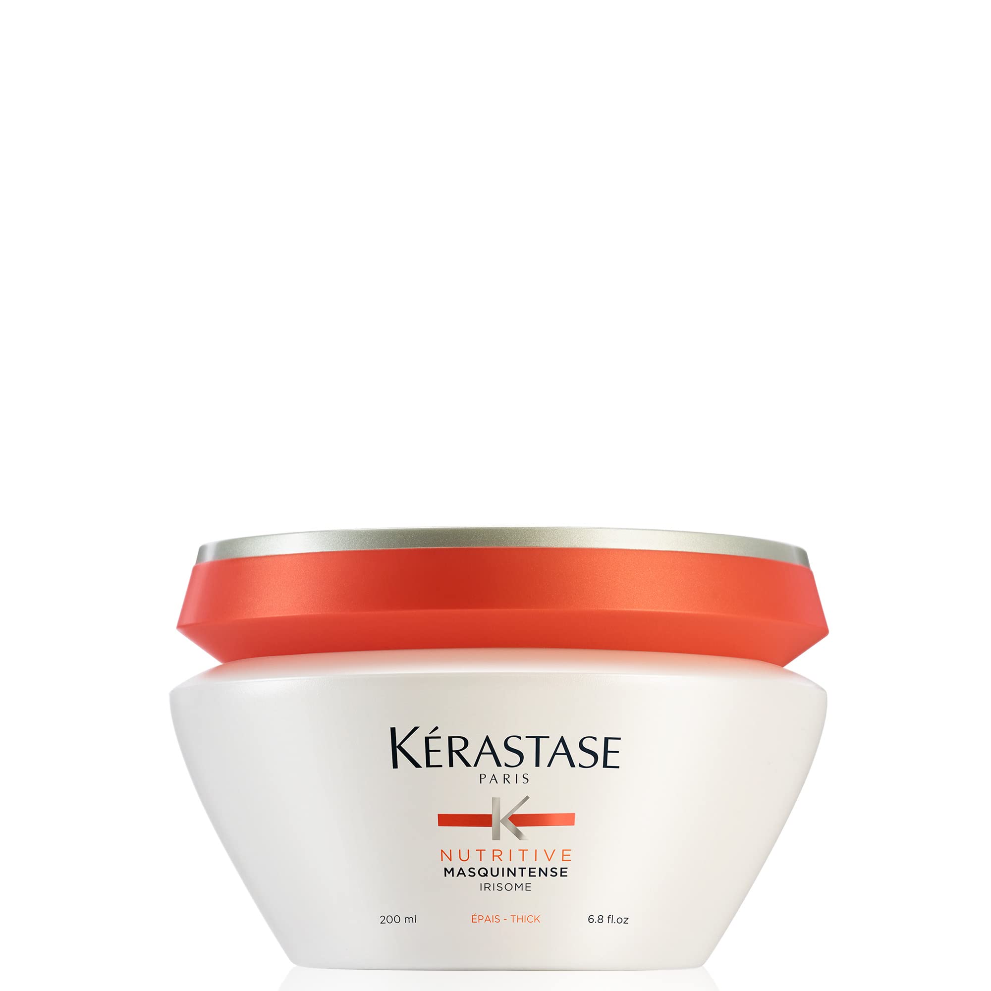 KERASTASE Nutritive Nourishing Mask | Moisturizes and Conditions | For Medium to Thick Hair | With Irisome Complex | Masquintense | Old Packaging | 6.8 Fl Oz