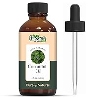 Cornmint (Mentha arvensis) Oil | Pure & Natural Essential Oil for Massage, Aroma & Diffusers- 30ml/1.01fl oz