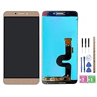 LCD Display + Outer Glass Touch Screen Digitizer Full Assembly Replacement for Letv LeEco Le Max 2 x 820 X821 X 822 X829 X 823 Gold