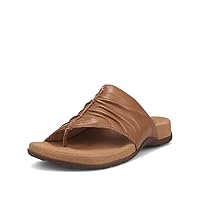 Taos Gift 2 Women's Sandal - Elevate Your Style with A Classic Open Back Toe-Post Design - Premium Comfort with Arch Support and Cooling Gel Padding for All Day Wearability