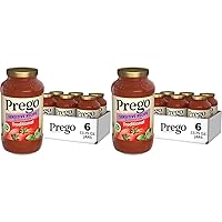 Prego Traditional Sensitive Recipe Low FODMAP Pasta Sauce, 23.75 Oz Jar (Case of 6) (Pack of 2)