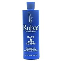 RUBEE Hand & Body Lotion 16 Ounce (473ml) (3 Pack)