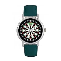 Ladies Green Dartboard 180 Watch