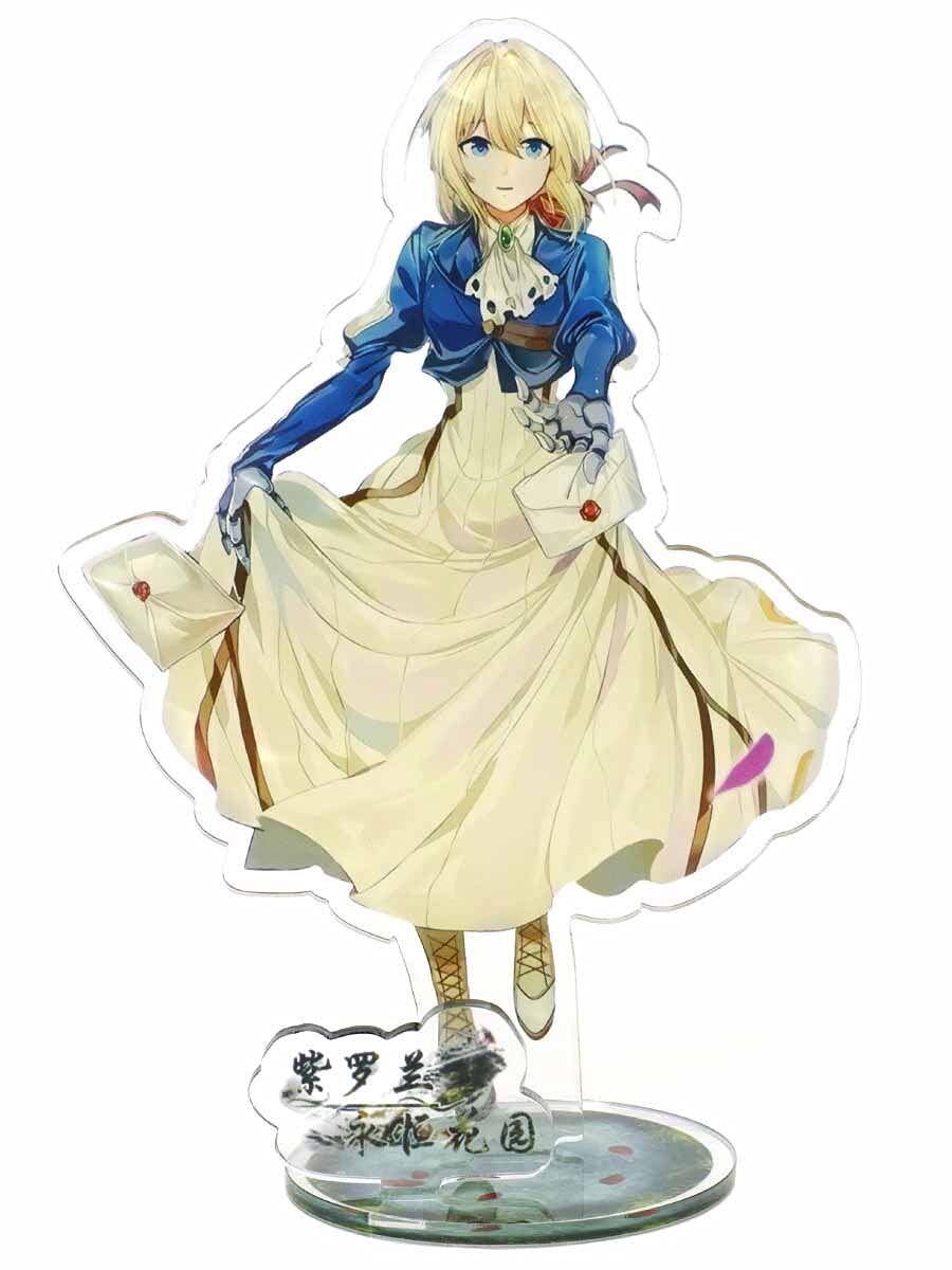 Mua Violet Evergarden Acrylic Standing Figure Anime Doublesided  Transparent Display Stand Miniature Action Figure Desk Decoration Ornaments  15cm trên Amazon Anh chính hãng 2023  Giaonhan247