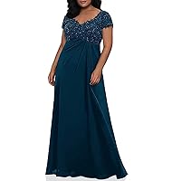 Mother of The Bride Dresses for Wedding Plus Size Long Prom Dress Lace Appliques Formal Wedding Party Gowns