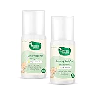 Tummy Roll On for Baby, Colic Relief and Digestion, Ayurvedic, Hing & Saunf, 40ml (Pack of 2)
