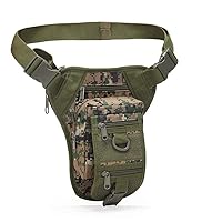 Tactical Camouflage Leg Versipack Bag Outdoor Sports Hiking Pouch