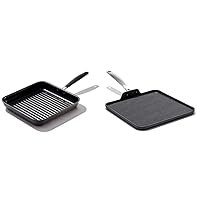 OXO Good Grips 11” Square Grill Pan, Black & Good Grips Pro 11