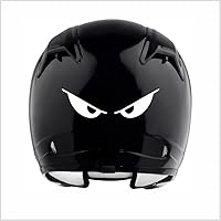 Evil Eyes No Fear Motorcycle Biker Helmet Reflective Decal Sticker M2 5 1/2