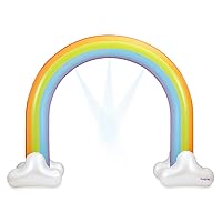 Funsicle 8 ft Inflatable Over the Rainbow Kids Outdoor Sprinkler