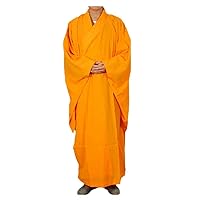 Shaolin Temple Zen Buddhist Robe Monk Meditation Kung Fu Shirt