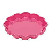 Pearl Metal D-1558 Sweet Cross Heart 2 Silicone 1/6 Shallow Heart Cake Mold 7.9 inches (20 cm)
